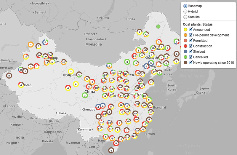 Coal Plants in China