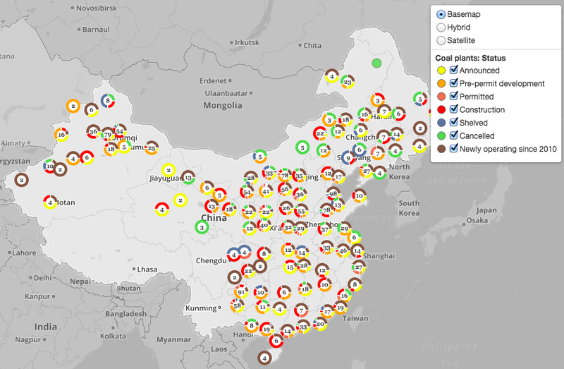 Coal Plants in China