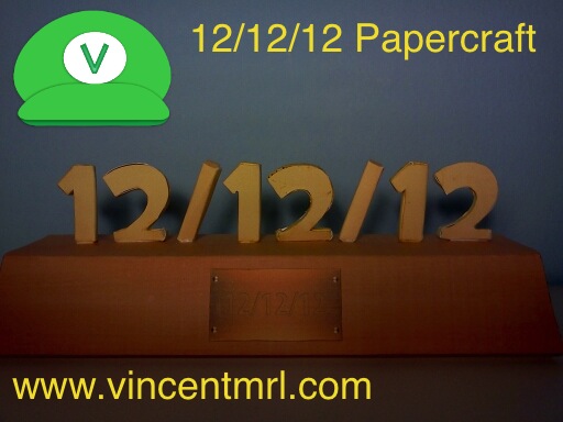 121212 Papercraft