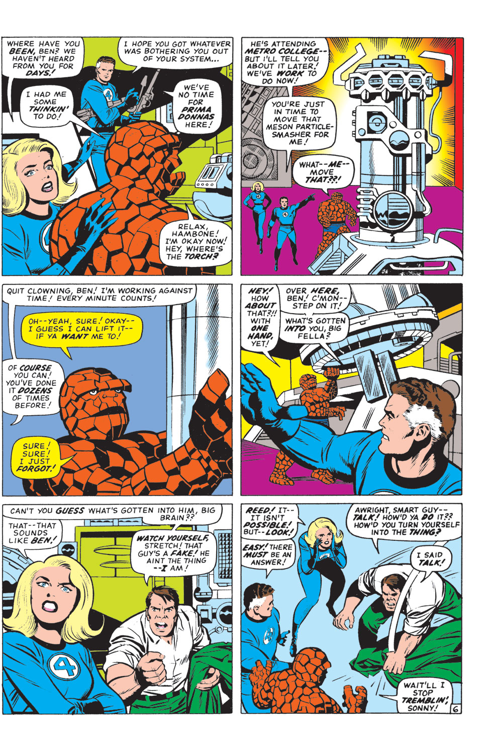 Read online Fantastic Four (1961) comic -  Issue #51 - 7