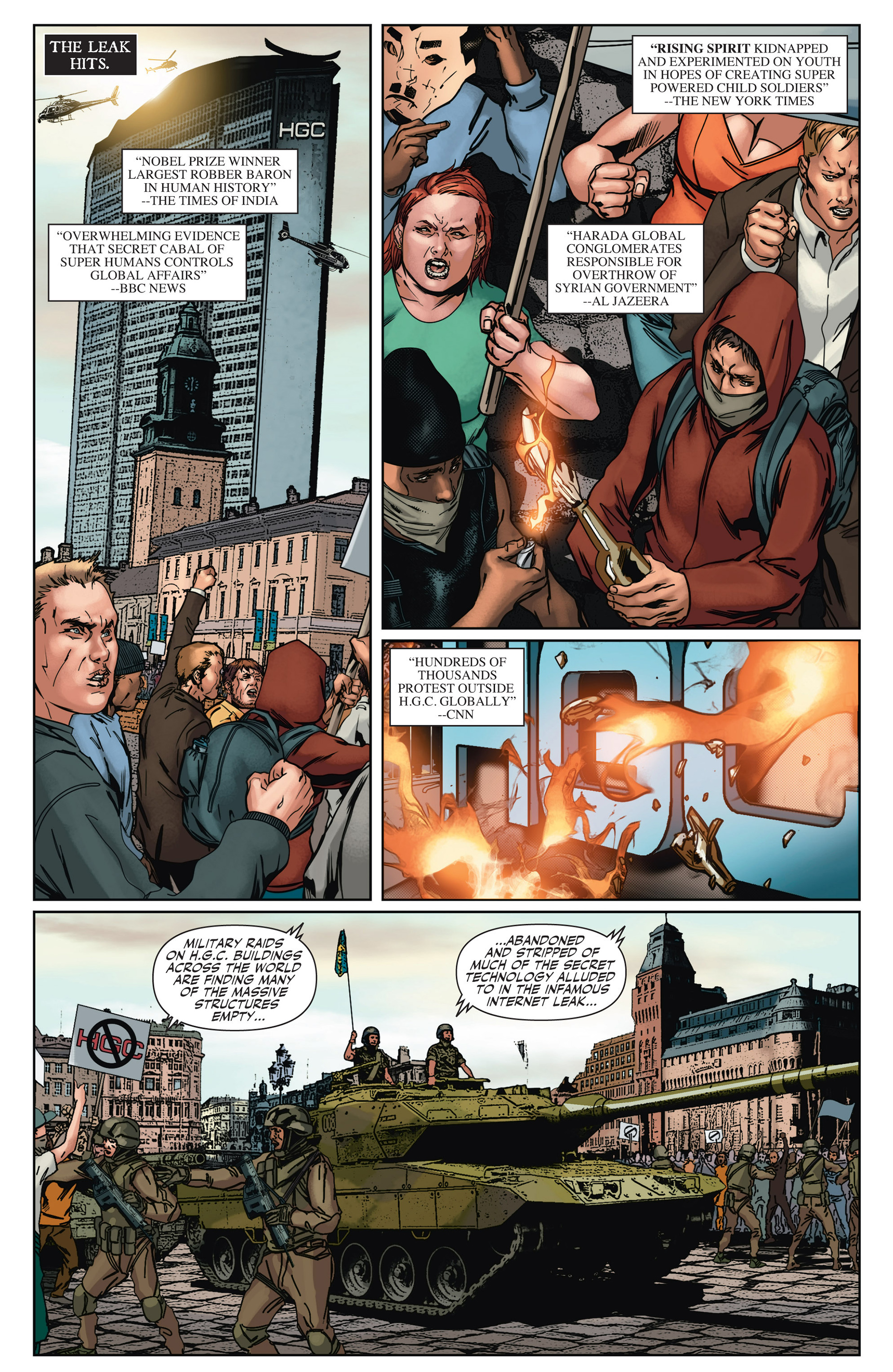 Read online Harbinger (2012) comic -  Issue #25 - 19