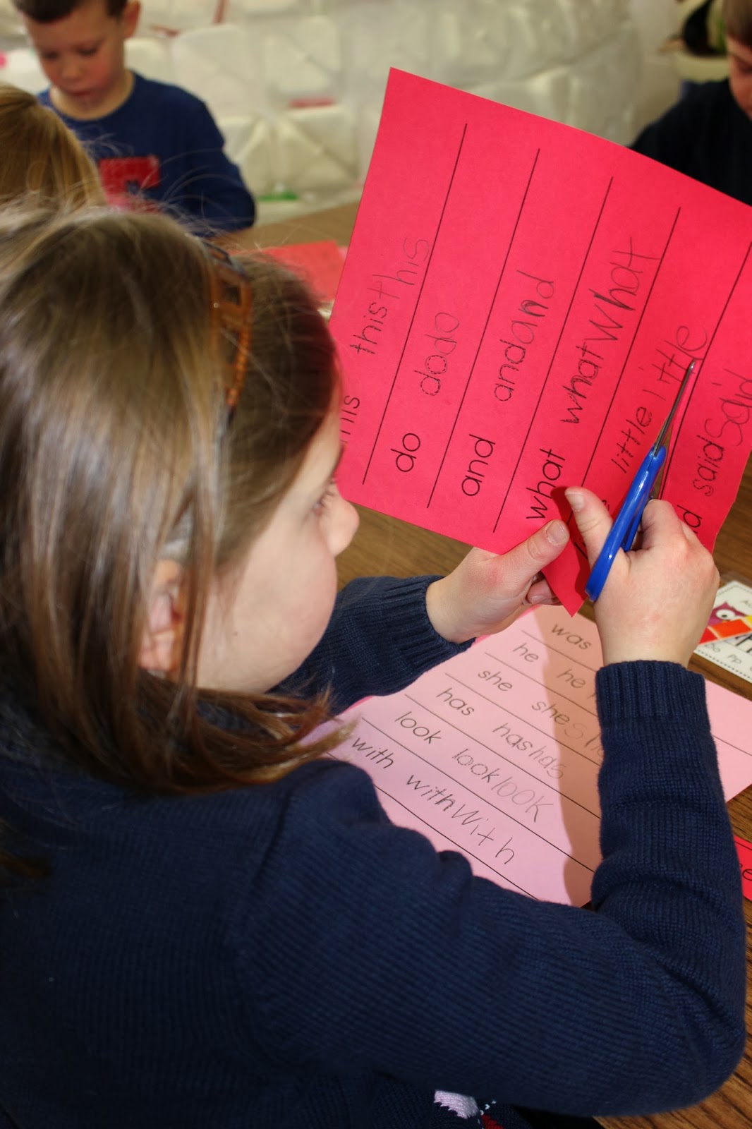 Miss Jessica's Kindergarten Sight Word Chains!