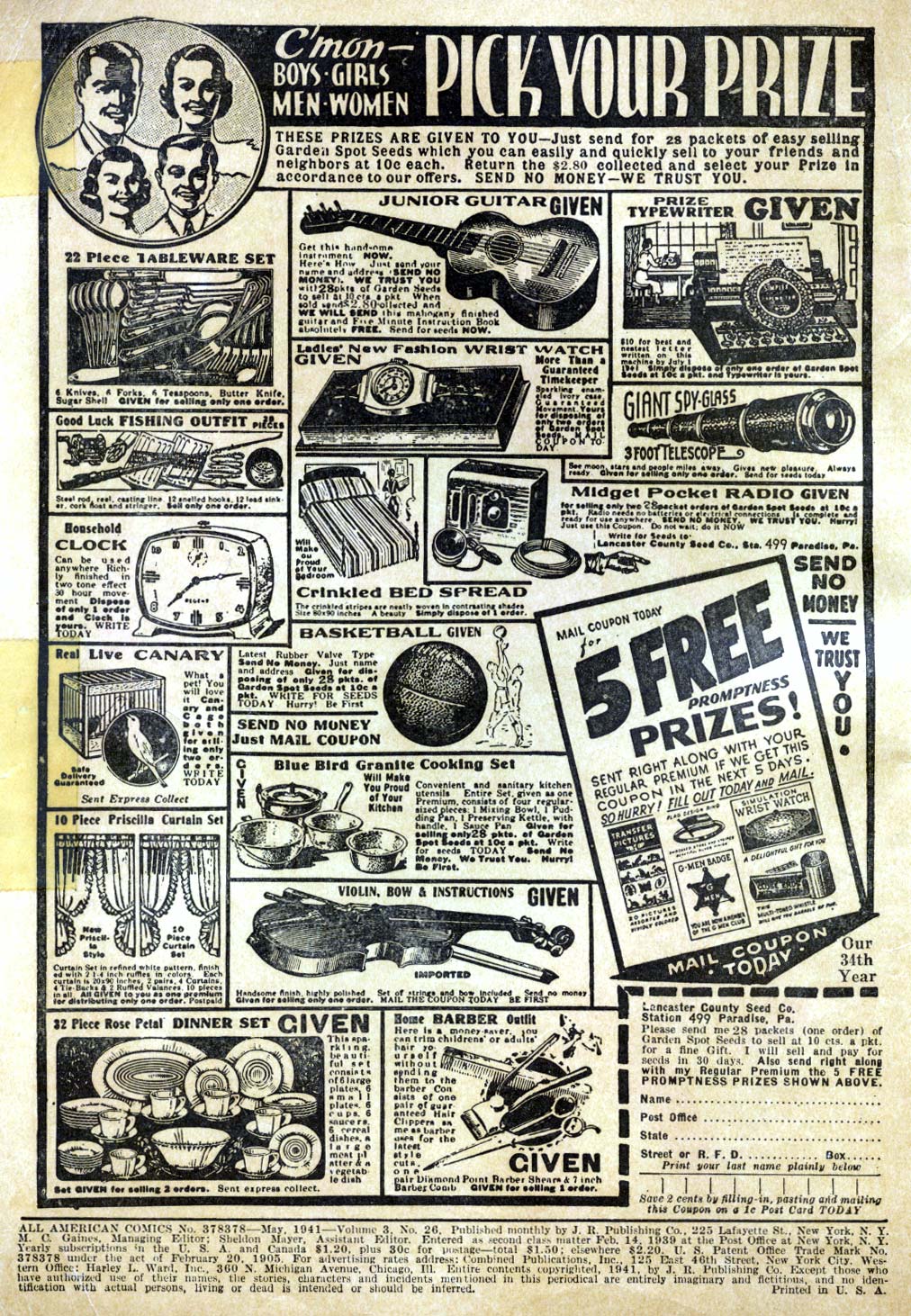 Read online All-American Comics (1939) comic -  Issue #26 - 2