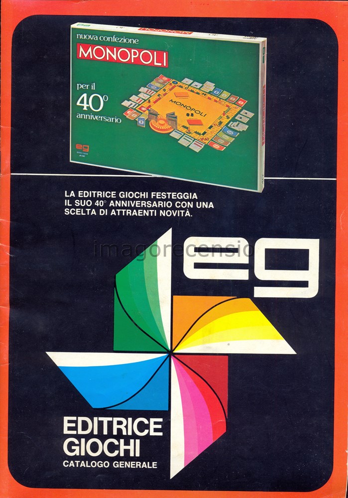 Imago Recensio: Alma Giochi - Catalogo nuova produzione giochi di società  (1970/71?)