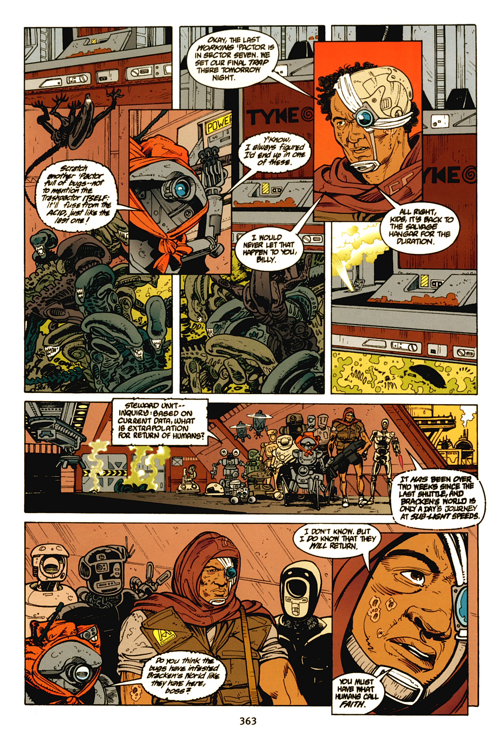Read online Aliens Omnibus comic -  Issue # TPB 2 - 348