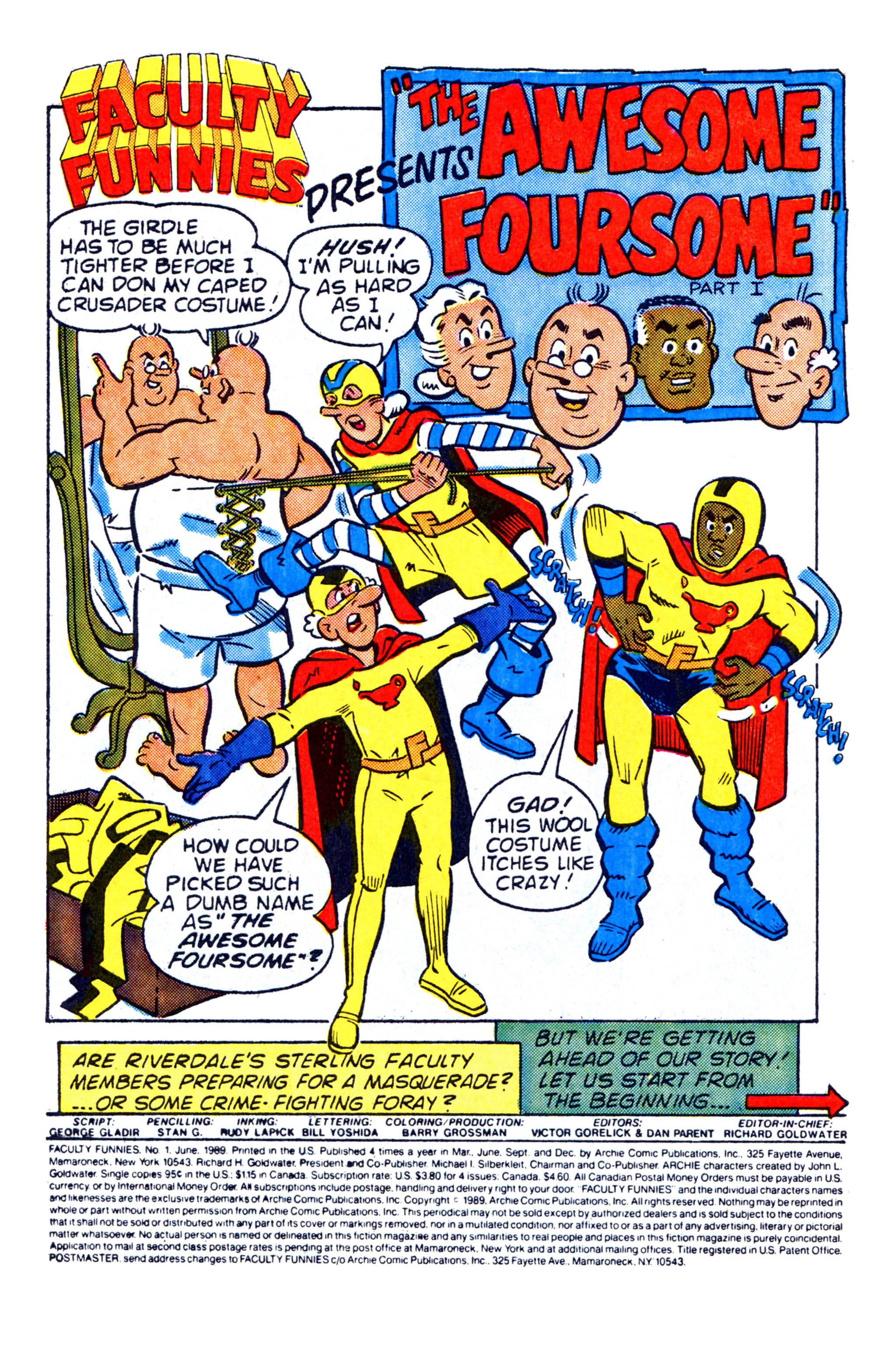 Read online Faculty Funnies comic -  Issue #1 - 3