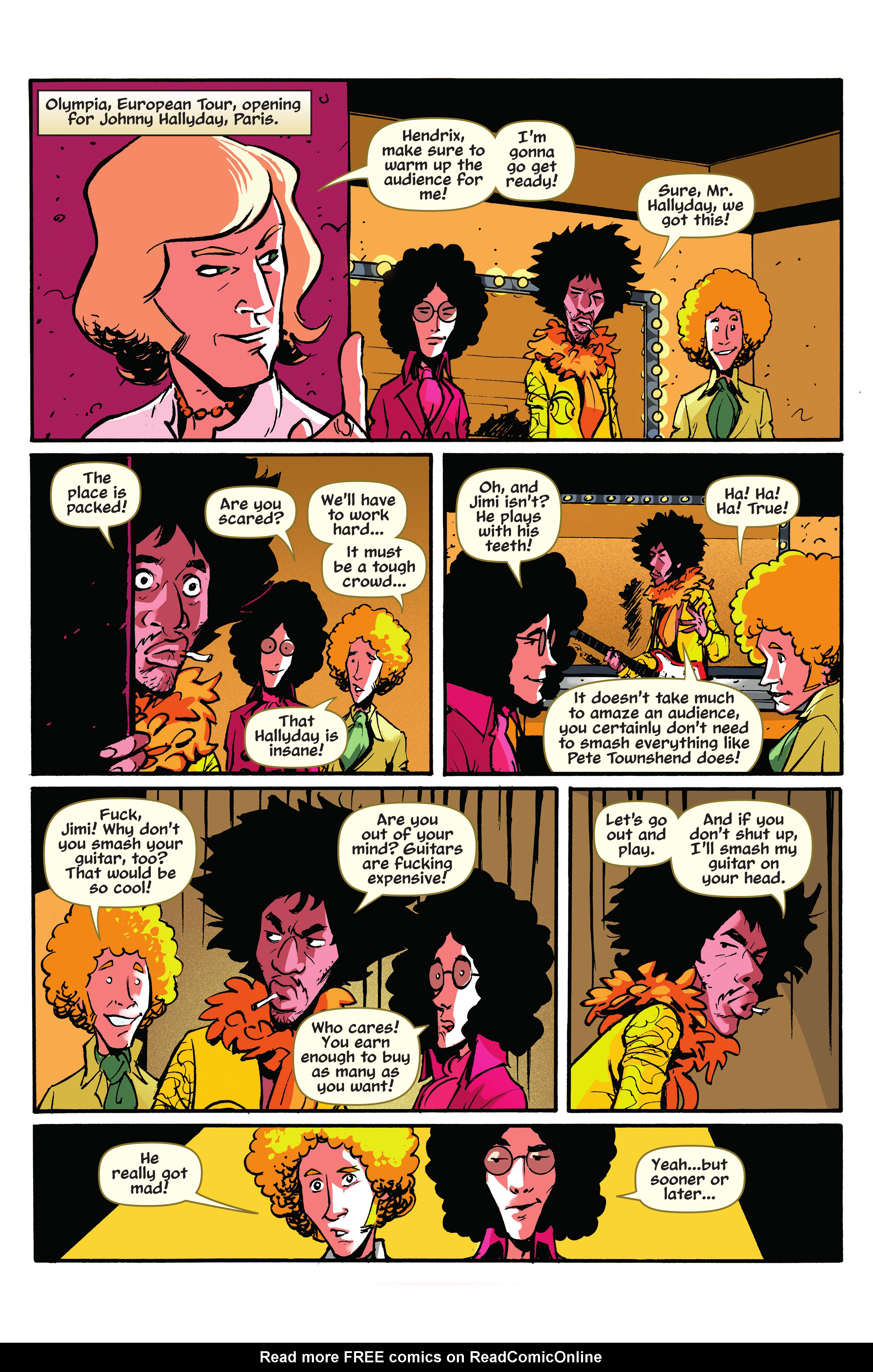Read online Hendrix: Electric Requiem comic -  Issue # TPB - 72