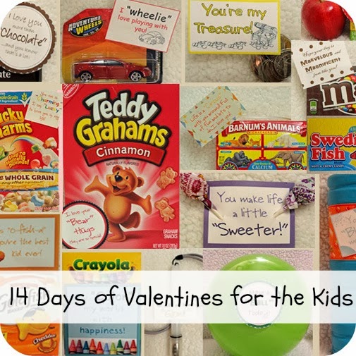 14 days of valentines for the kids