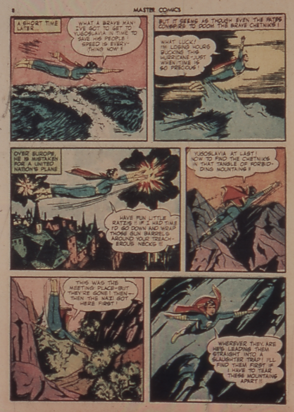 Read online Master Comics comic -  Issue #36 - 8