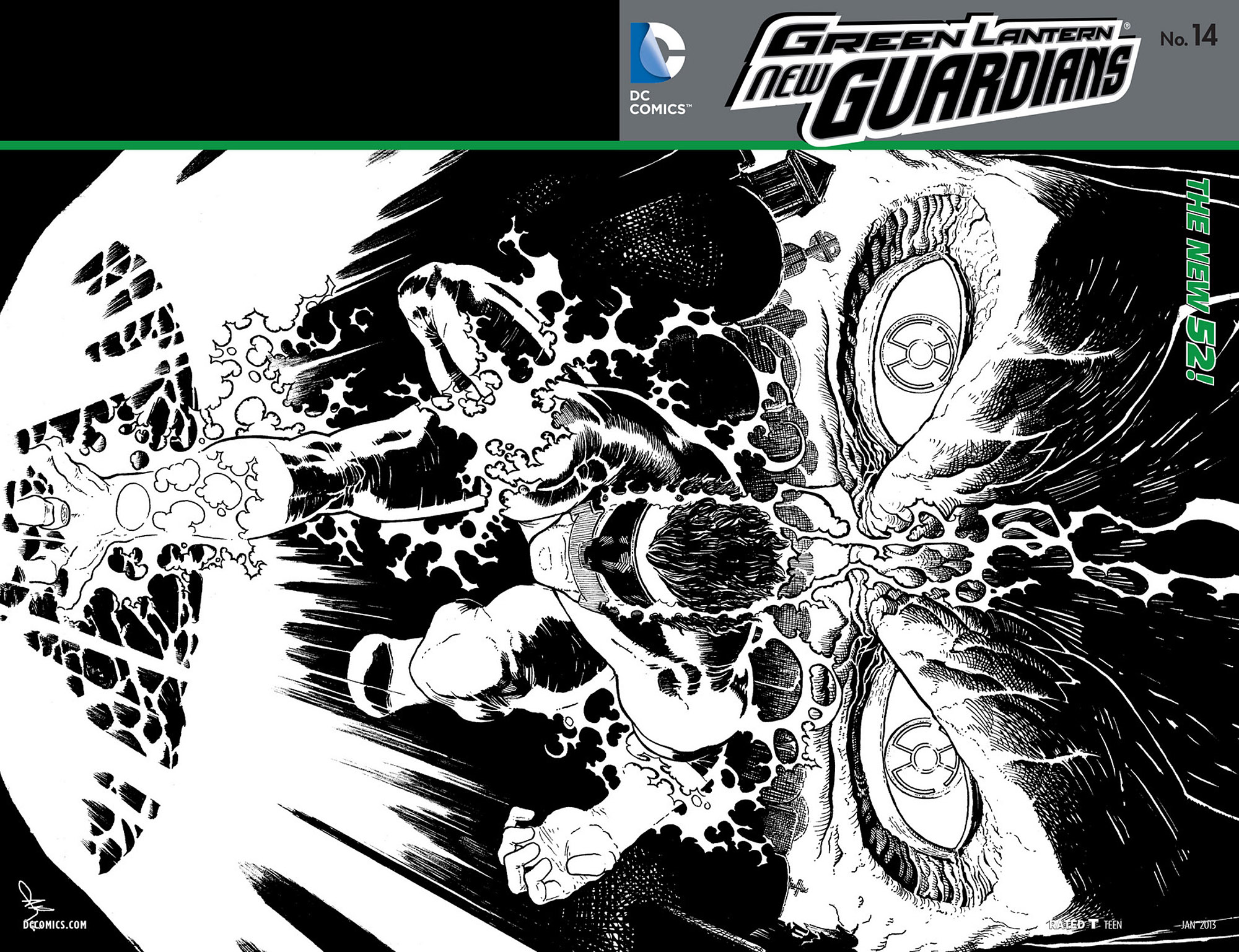 Read online Green Lantern: New Guardians comic -  Issue #14 - 2