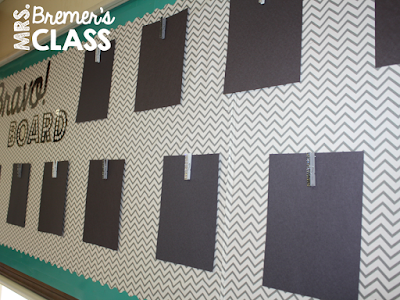 Teacher hack: a simple way to display student work throughout the entire school year!