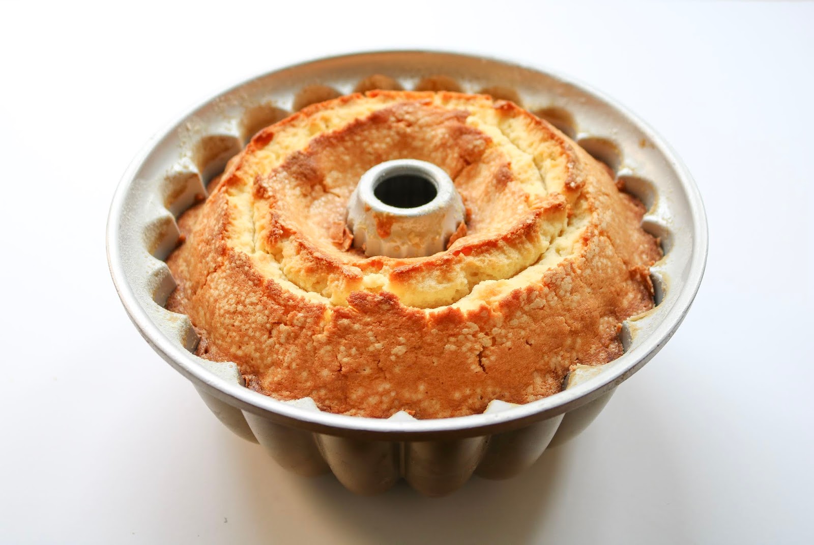 Southern Buttermilk Pound Cake with Sour Cream Lemon Glaze