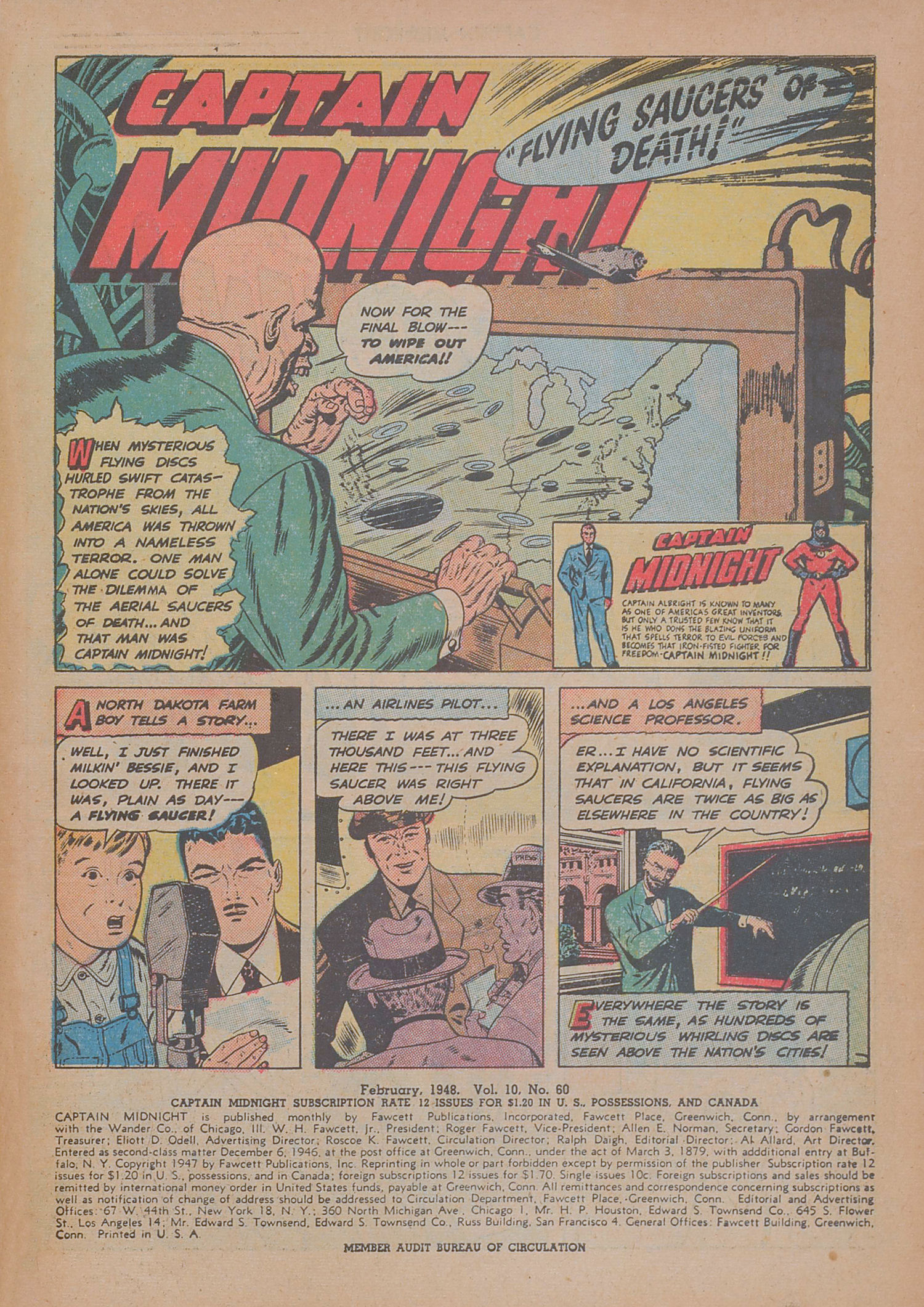 Read online Captain Midnight (1942) comic -  Issue #60 - 3