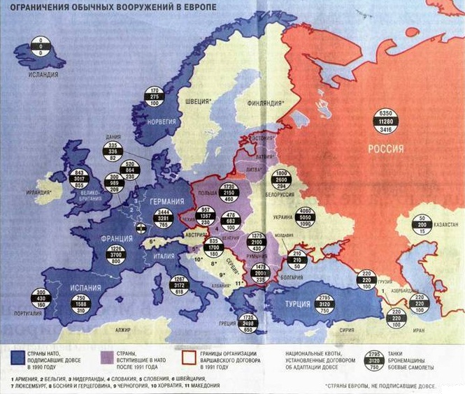 Карта военных баз нато вокруг россии