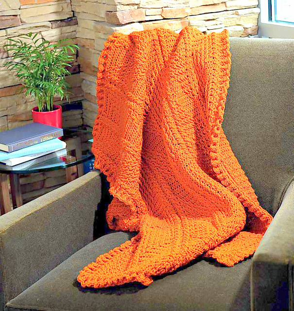 afghan blanket crochet pattern