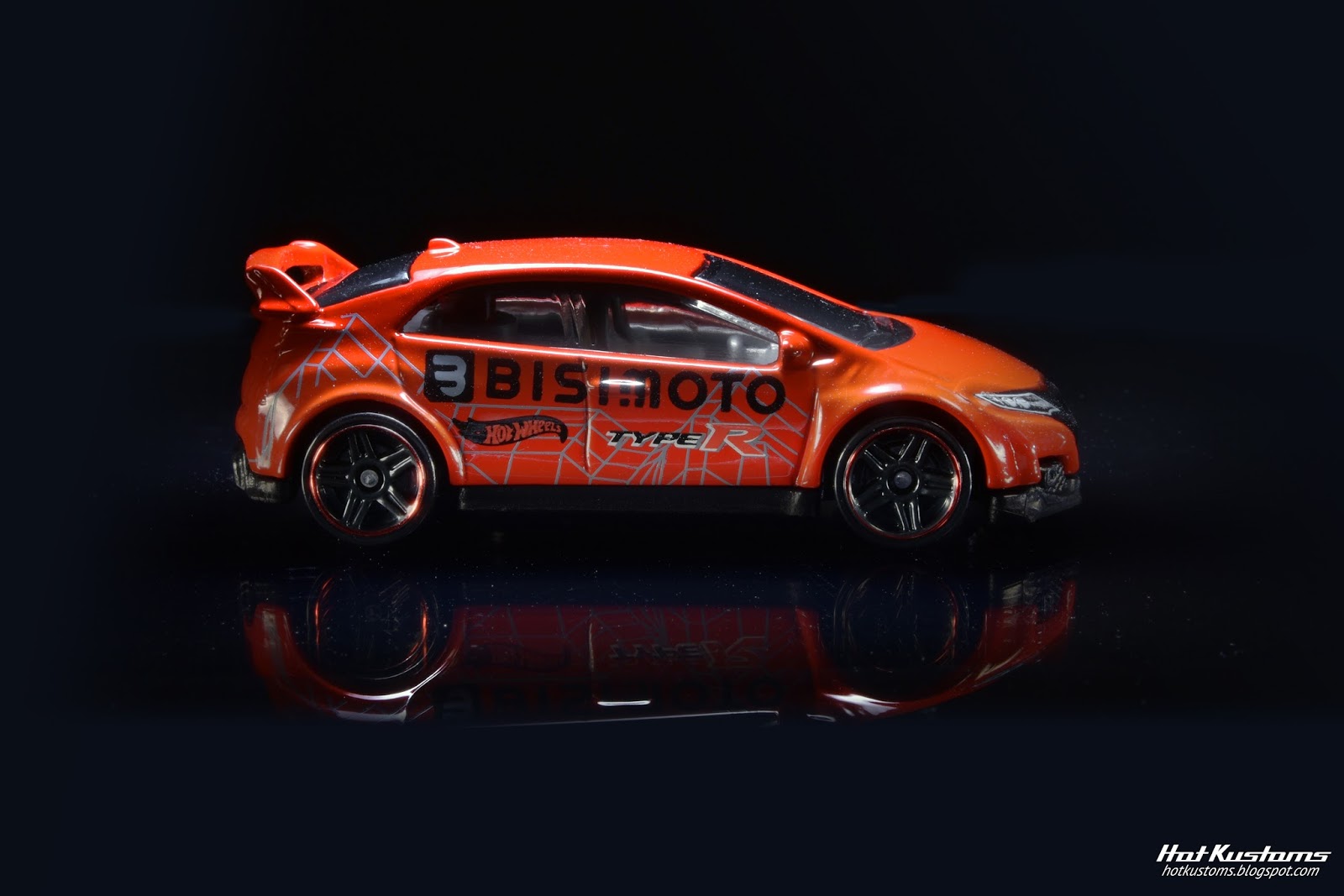 hot wheels civic type r bisimoto