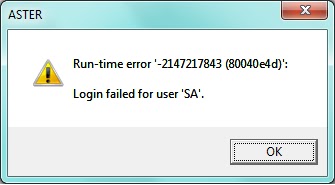Net desktop runtime to run this application. Login failed. Error time. Run time Error 75. Runtime Error 2147417848 80010108.