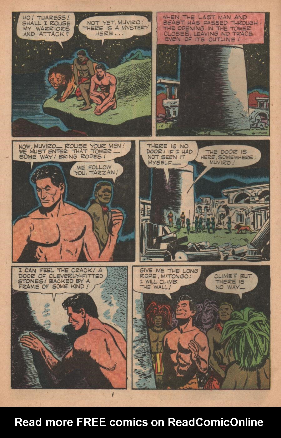 Read online Tarzan (1948) comic -  Issue #86 - 12