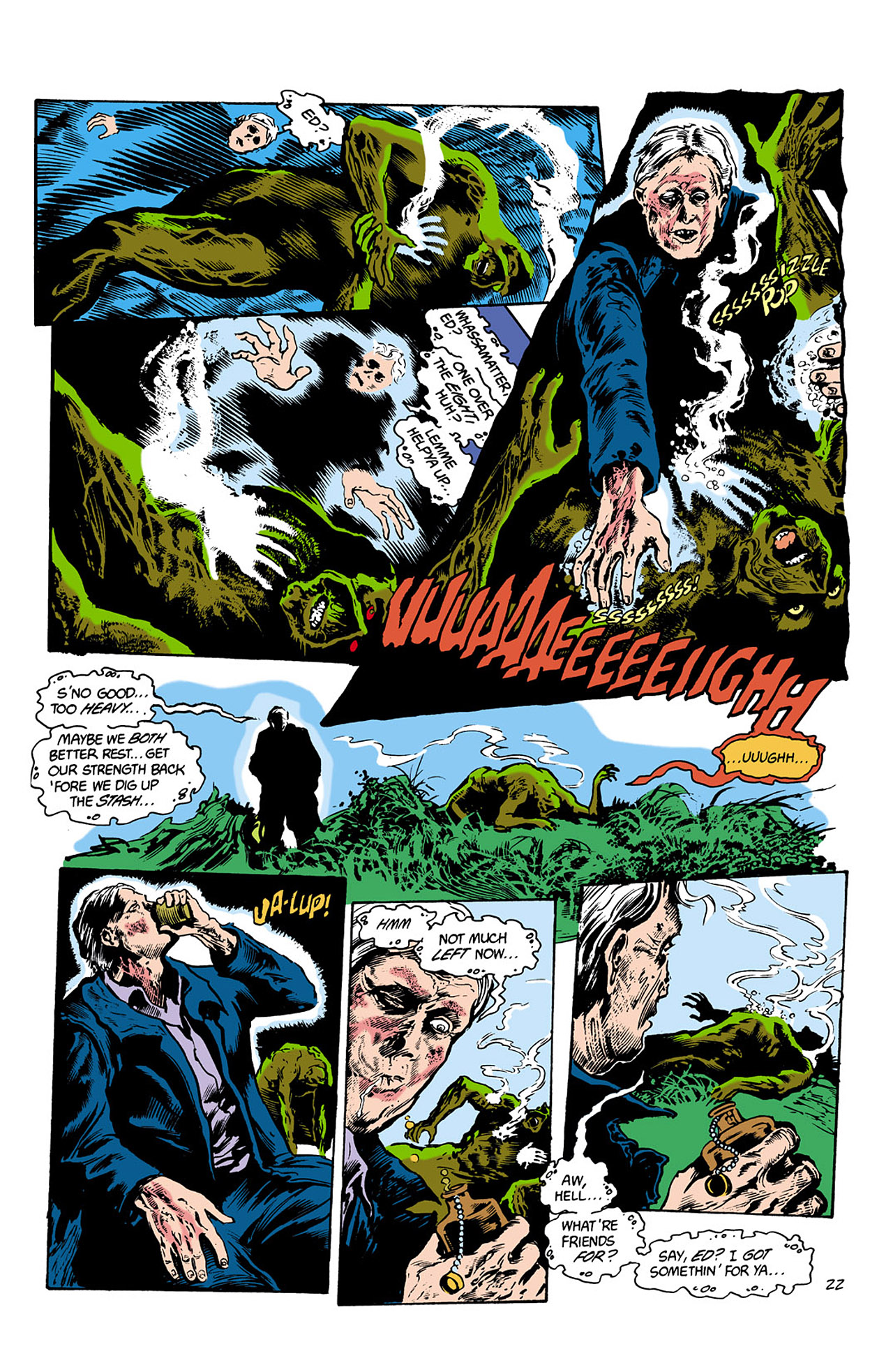 Read online Swamp Thing (1982) comic -  Issue #35 - 23