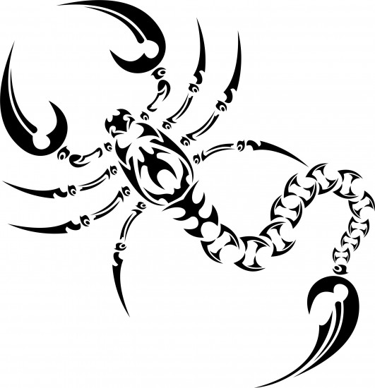 labelleveg tattoo: Scorpio Symbol Tribal Tattoos