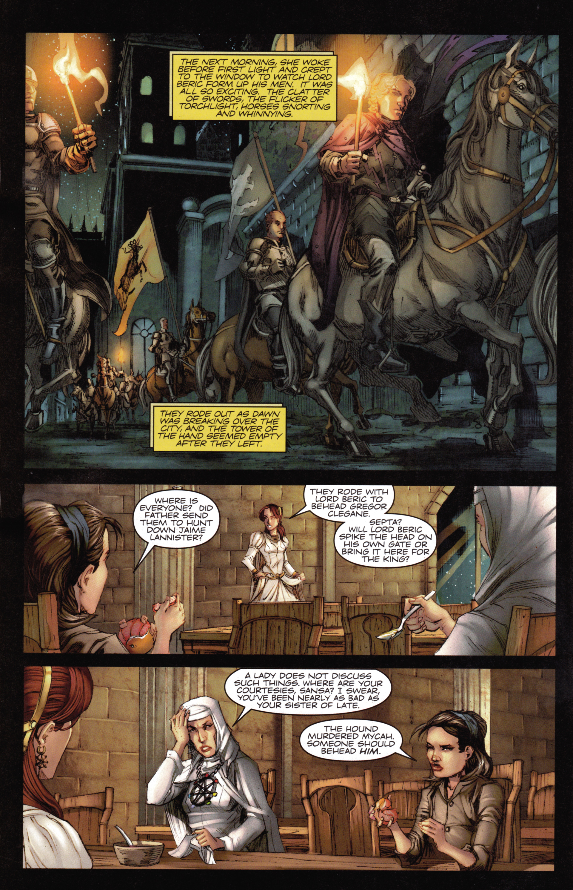 Read online A Game Of Thrones comic -  Issue #14 - 12