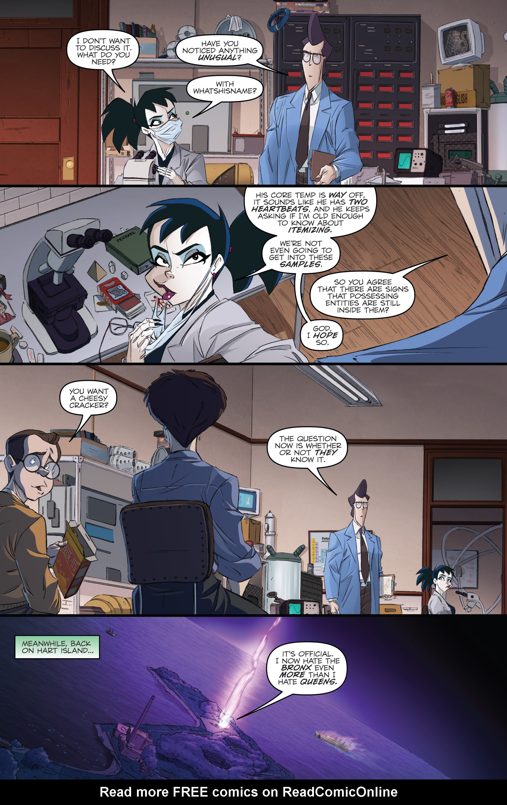 Read online Ghostbusters (2013) comic -  Issue #17 - 15