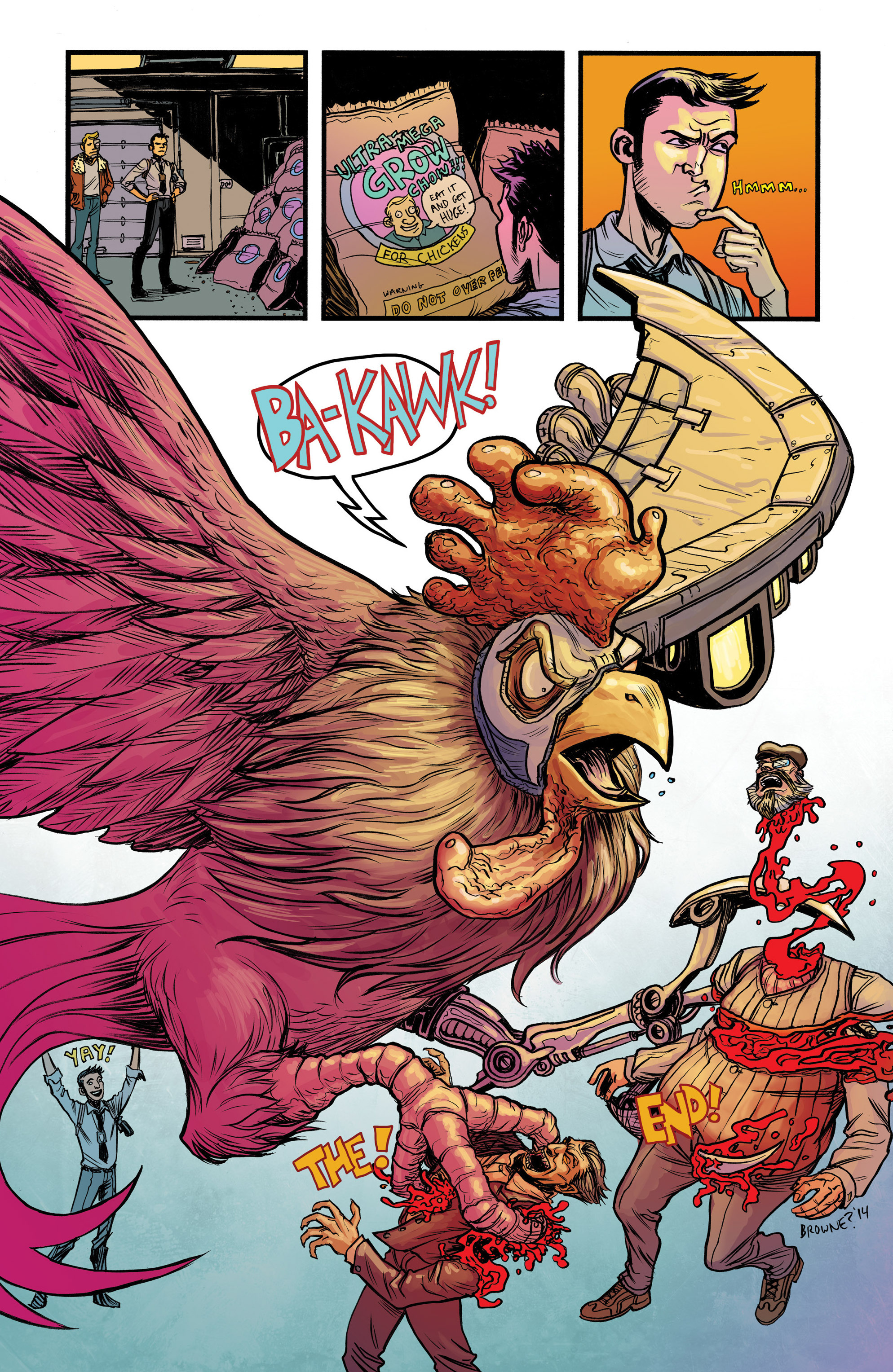 Read online Chew comic -  Issue # _TPB 9 - Chicken Tenders - 144