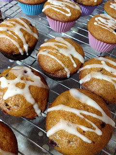 Savory Sweet and Satisfying: Pumpkin Cranberry Muffins