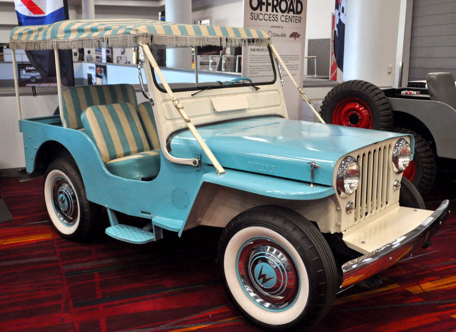 Just A Car Guy the collection of vintage pre'74 Jeeps was terrific
