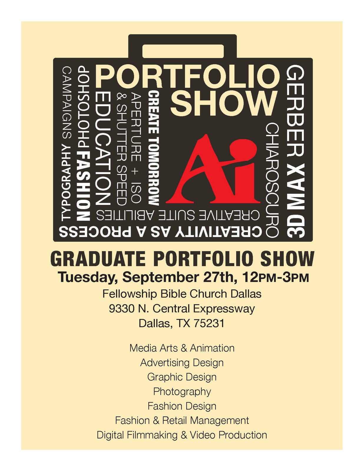 The Art Institute of Dallas Design Info Source