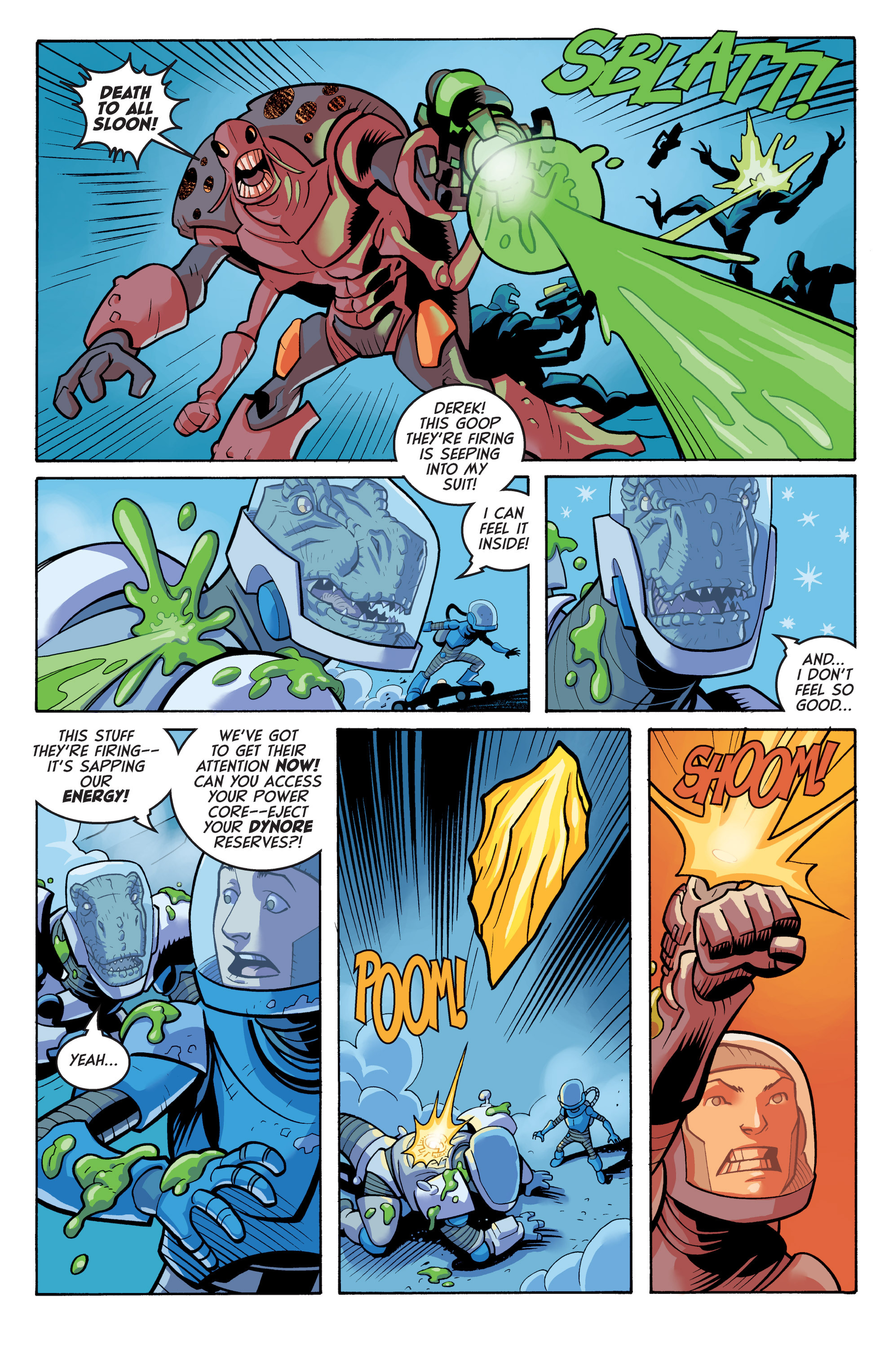 Read online Super Dinosaur (2011) comic -  Issue #16 - 17