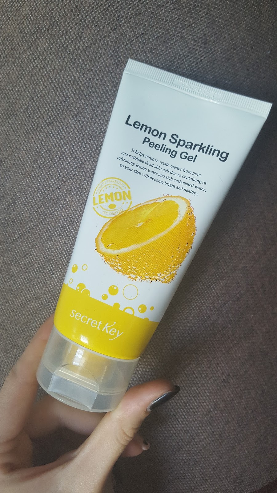 Lemon Sparkling Peeling Gel