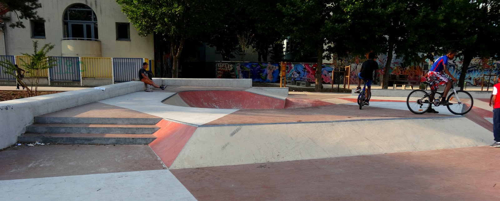 La skatepark de SaintDenis plate perfection Jackspots