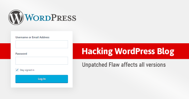 Image result for Unpatched Wordpress Flaw Could Allow Hackers To Reset Admin Password