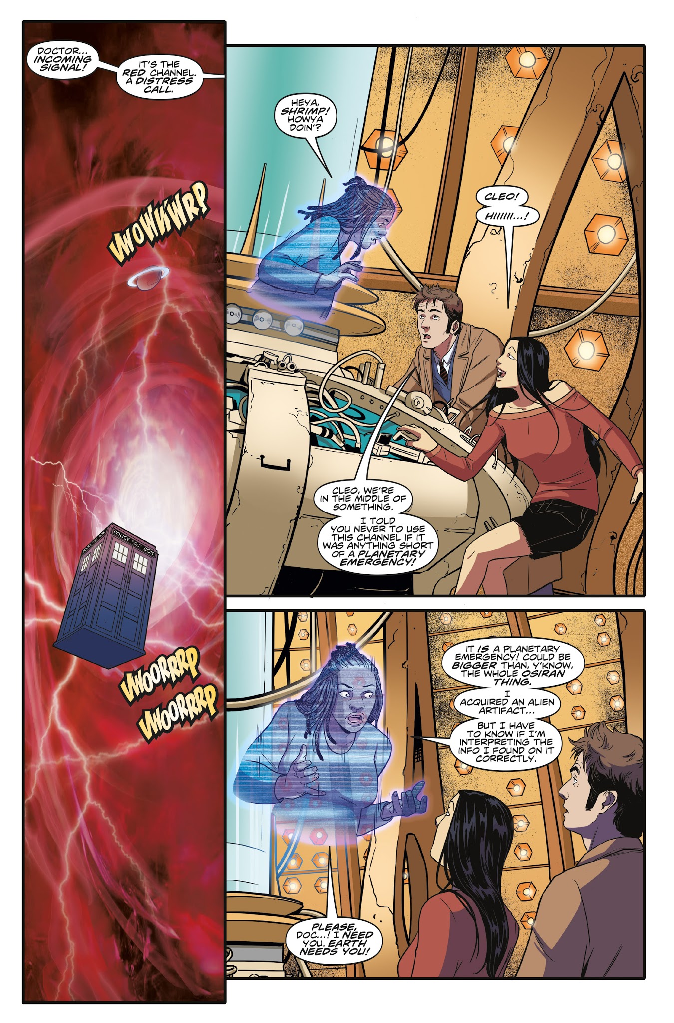 Read online Doctor Who: The Tenth Doctor Year Three comic -  Issue #11 - 21