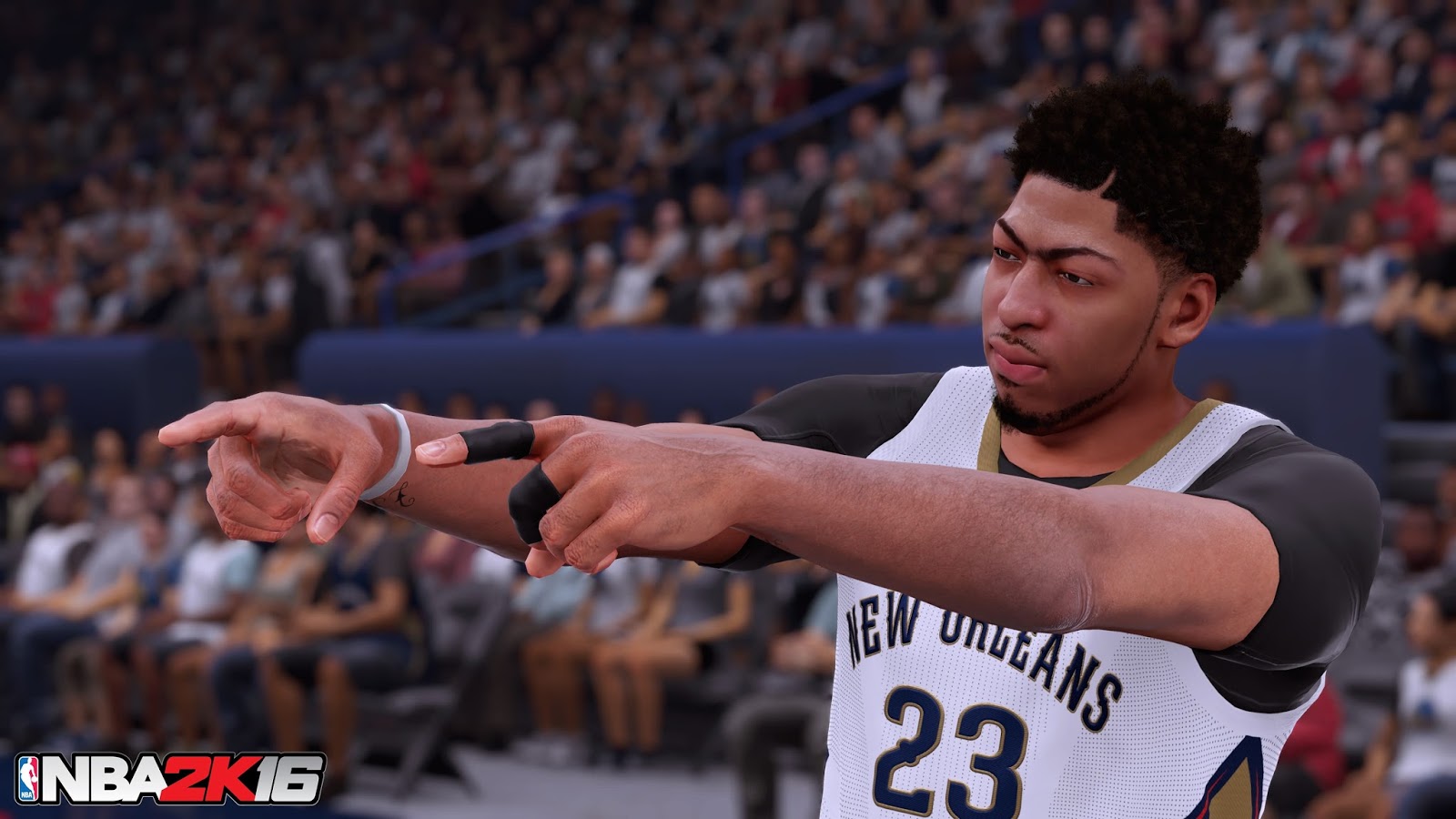NBA 2K16 4K Screenshots - Stephen Curry, Anthony Davis & James Harden