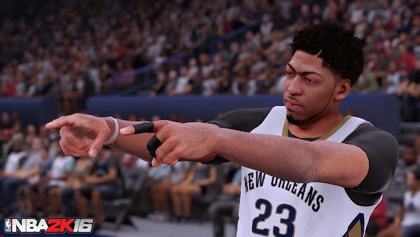 NBA 2K16 4K Screenshots - Anthony Davis