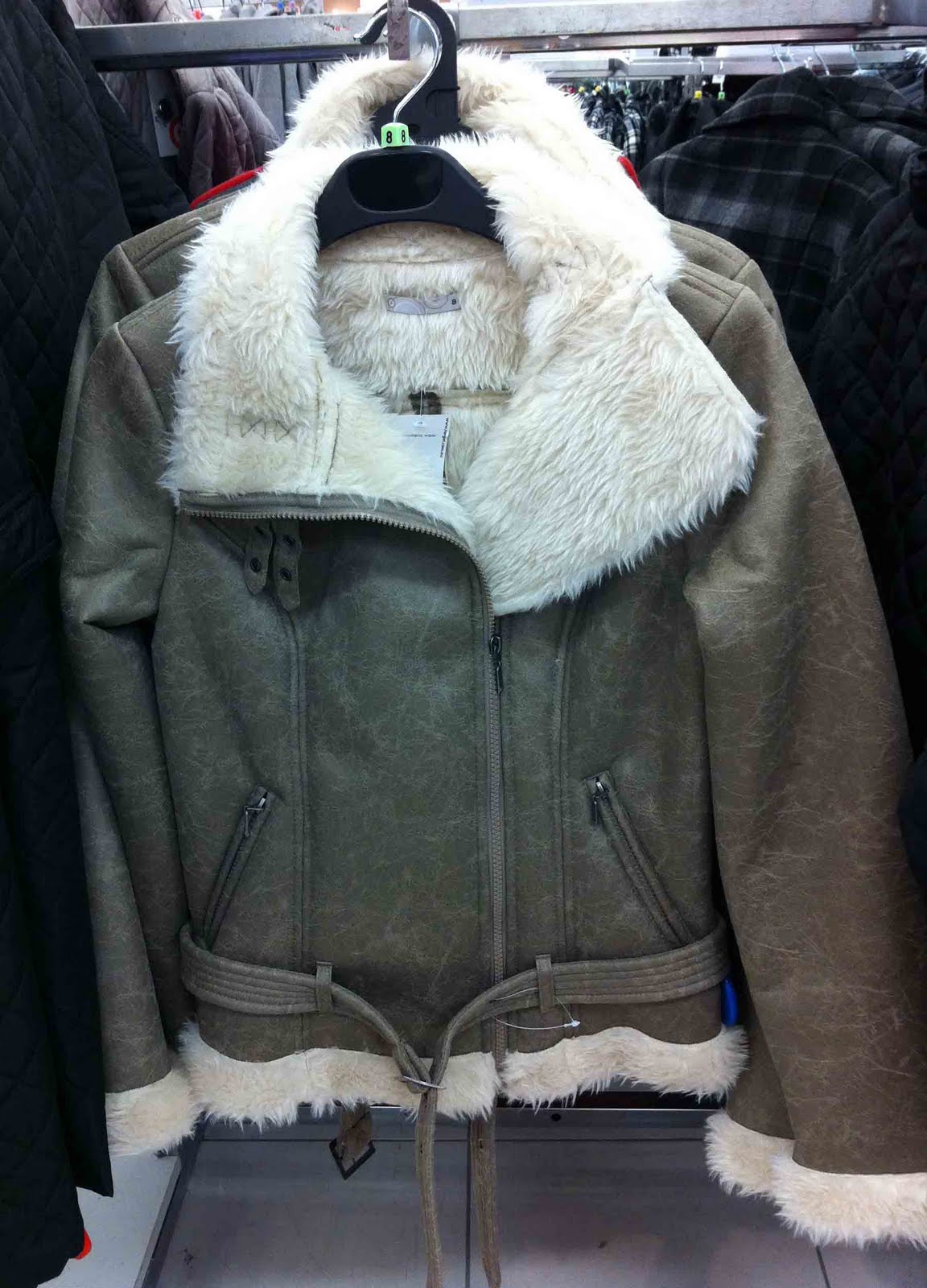 She Who Loves Shopping Shearling fights it out as one of THE trends of