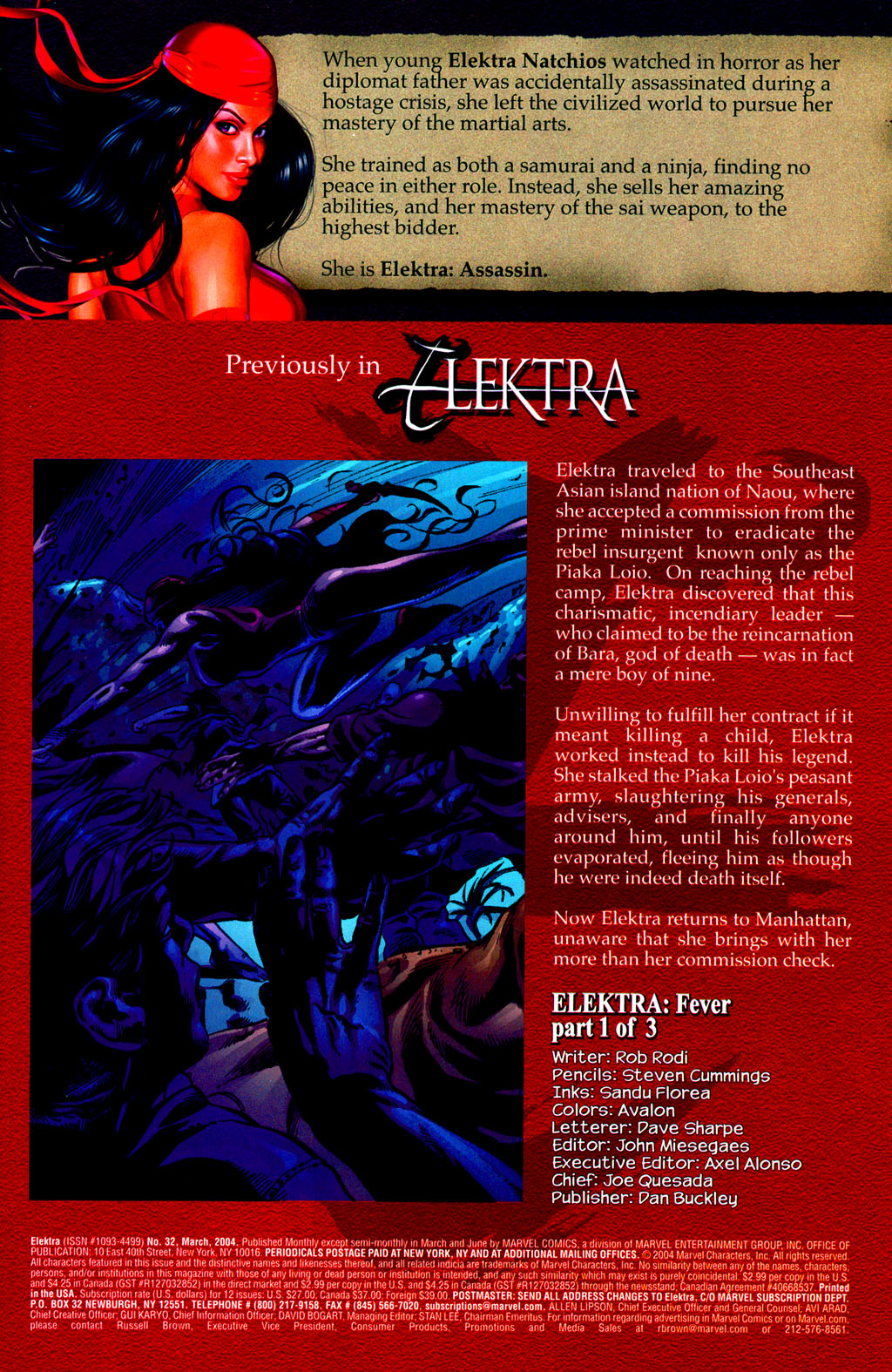 Elektra (2001) Issue #32 #32 - English 2