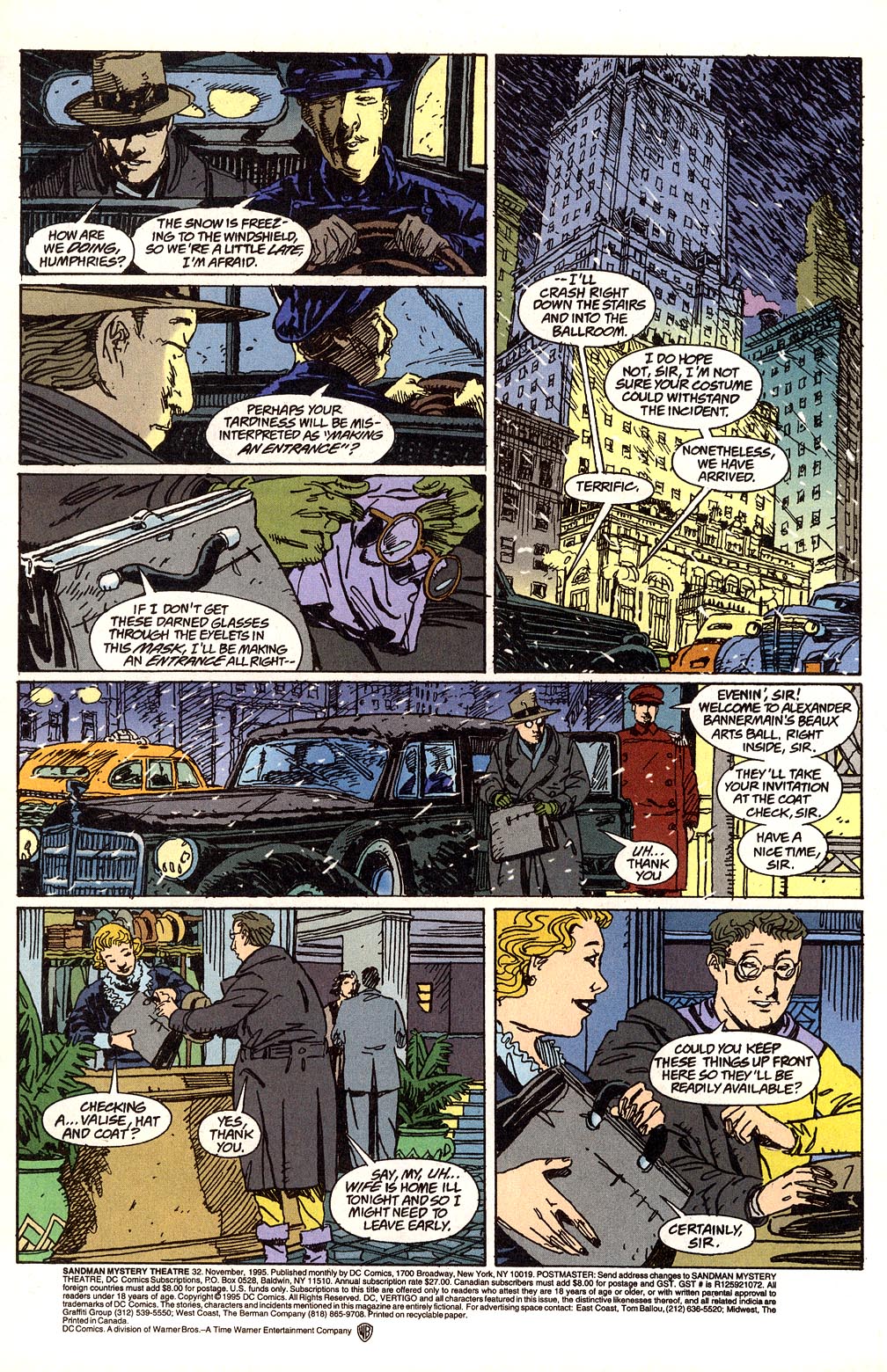 Read online Sandman Mystery Theatre comic -  Issue #32 - 2