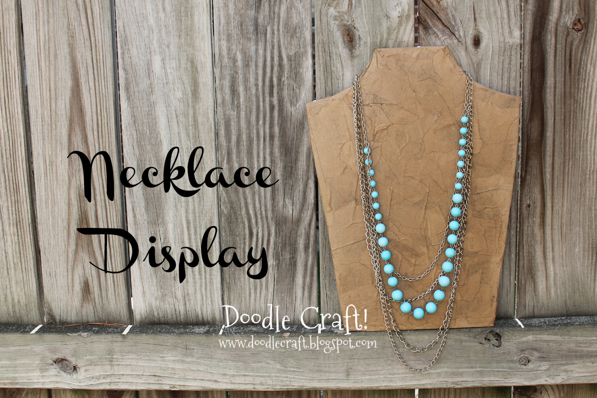 DIY Necklace Display Stand 1 (Easy) 