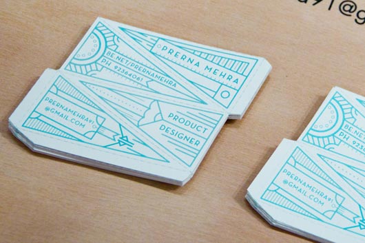 Uniquely Shaped Business Cards