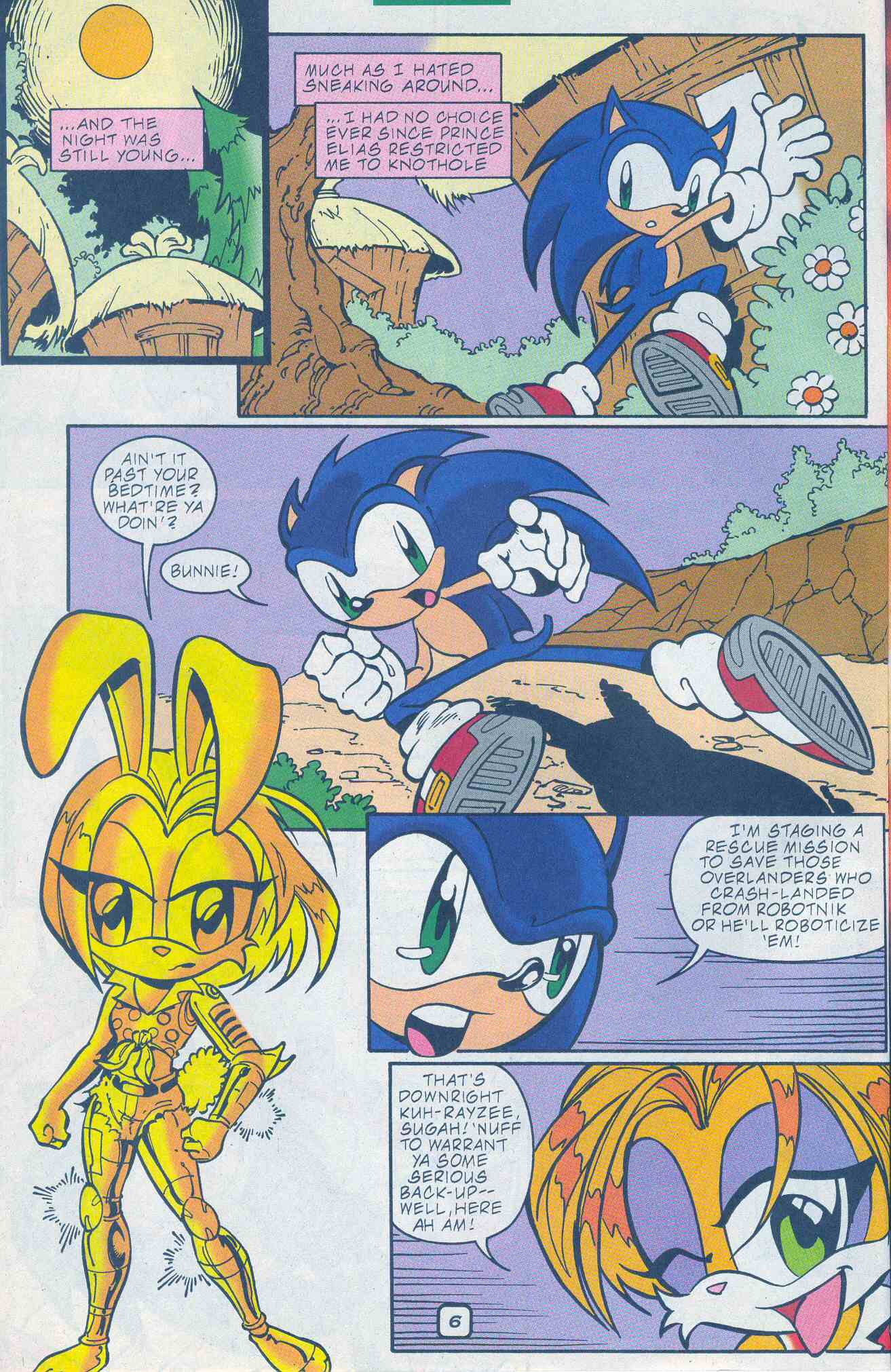 Read online Sonic The Hedgehog comic -  Issue #95 - 7