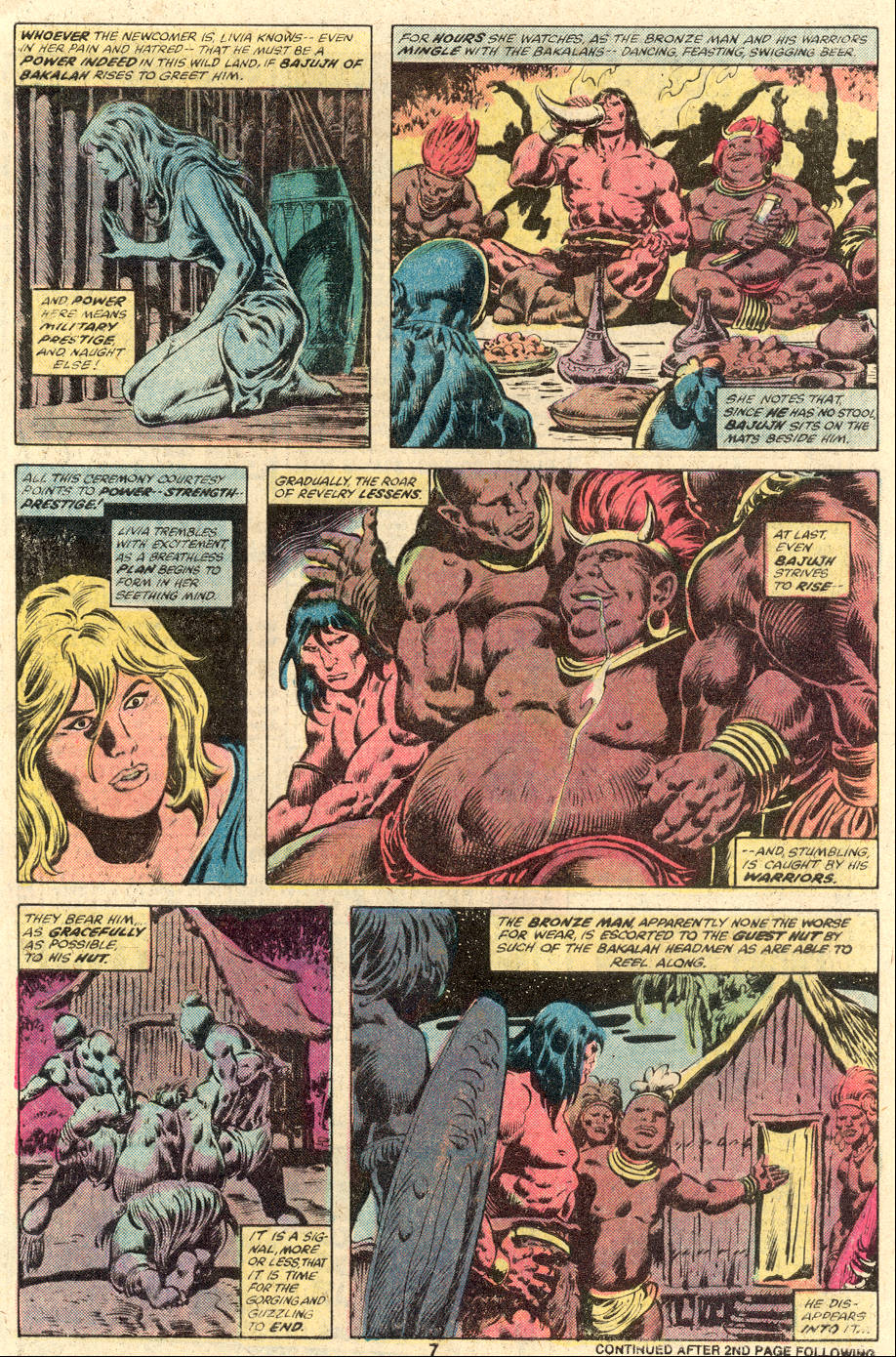 Read online Conan the Barbarian (1970) comic -  Issue #104 - 6