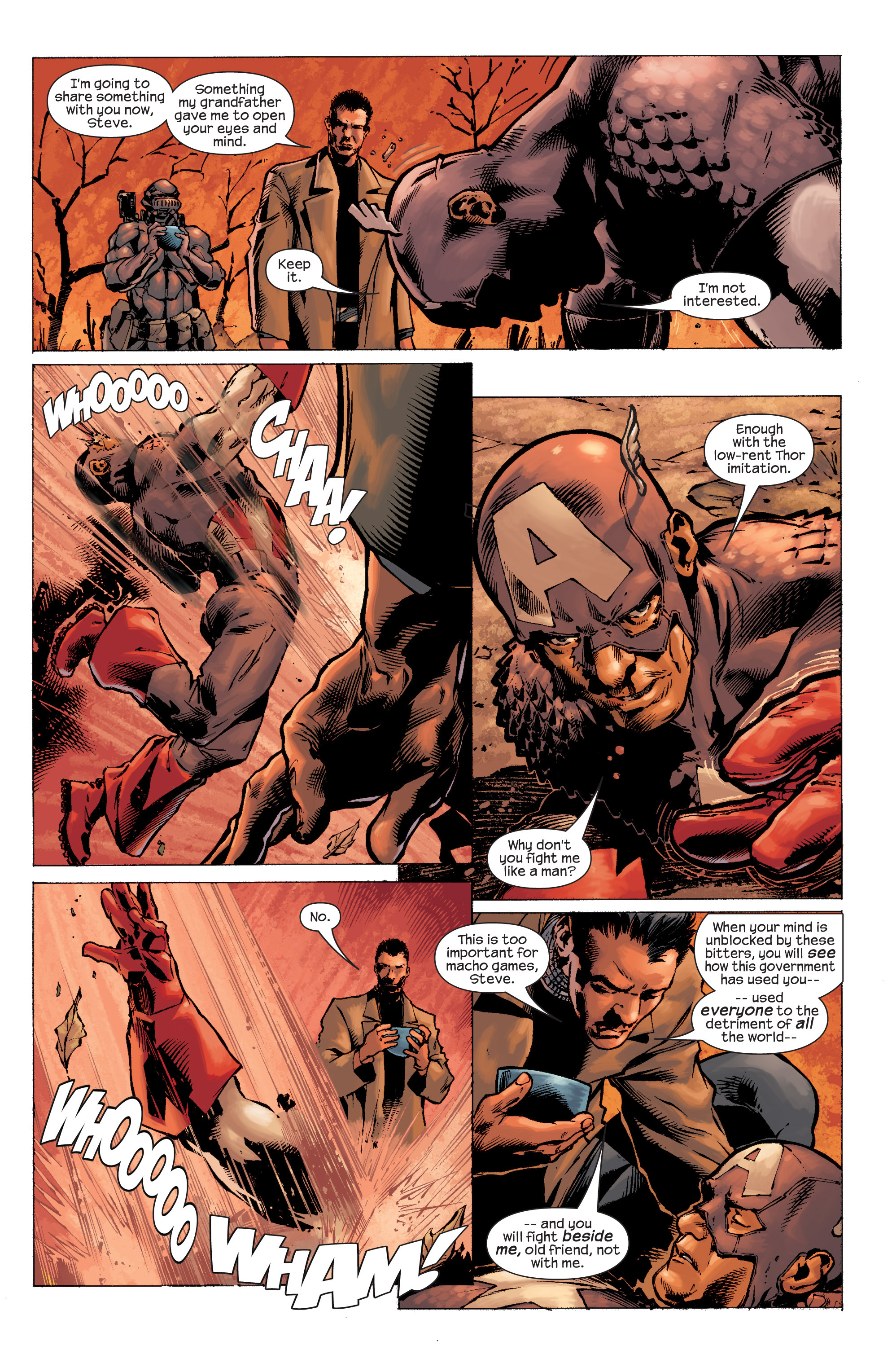 Read online Captain America (2002) comic -  Issue #9 - 12