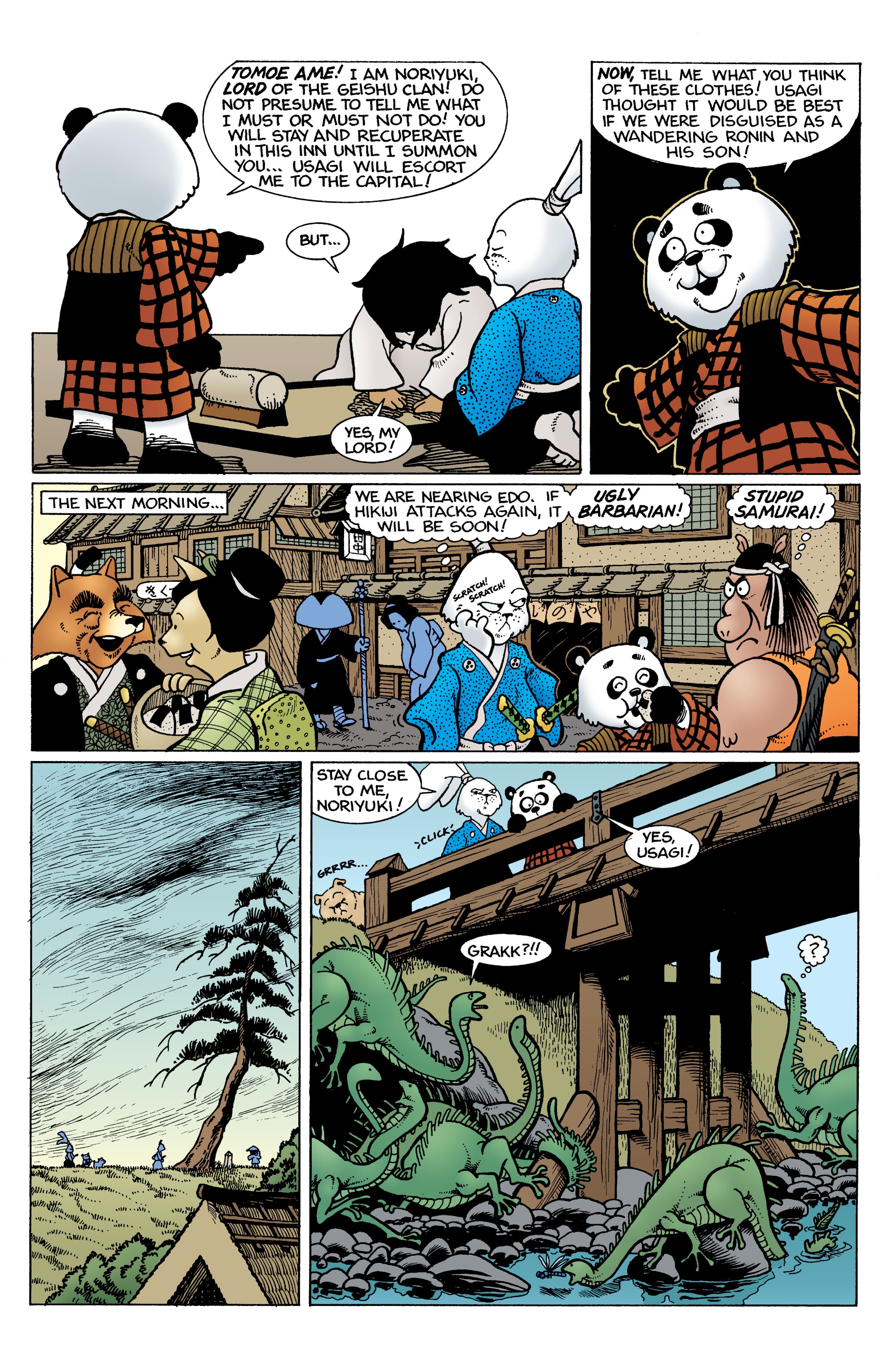 Read online Usagi Yojimbo Color Classics comic -  Issue #7 - 15