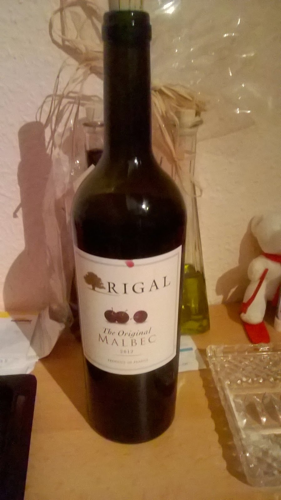 The original Malbec, 2012, Rigal