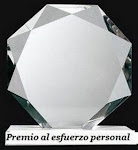 ¬ Premio Al Esfuerzo Personal 2008...