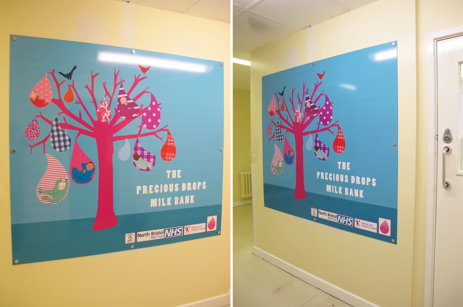 More artwork for the Maternity ward at Southmead Hospital