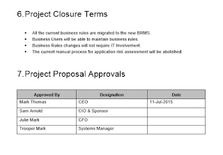 Project Closure Terms Project Closure Terms